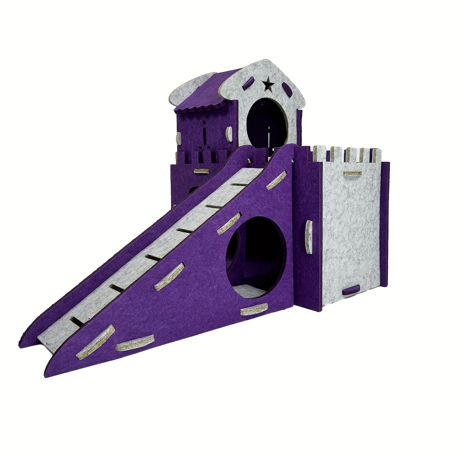 NNETM Felt Rabbit Hideaway Bunny Castle Indoor Habitat